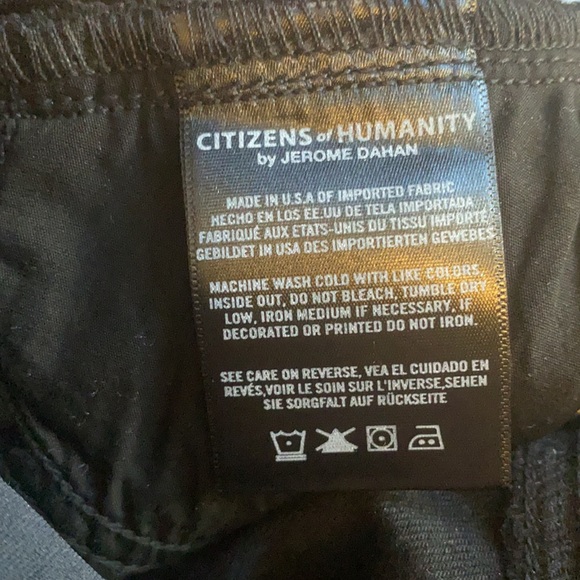 NWT Citizens of Humanity maternity black jeans - Picture 3 of 6
